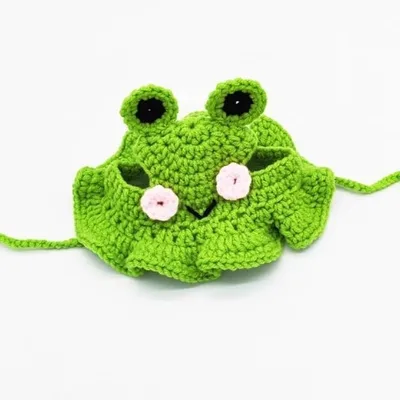 Cartoon Design Knit Cute Dog Hat Soft Cat Hat Rabbit Hat Party Costume Head Wear Accessories for Puppy Cat Small Dogs
