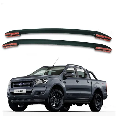 Taishuai Adhesive Roof Rack Bar for Ranger T6 T7 T8 Pickup PX2 MK2 XLT Wildtrak Car Accessories