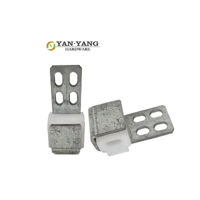 YANYANG Furniture Clamp Accessory Four Holes Clip Metal Cover Spring Clips for Sofa Fitting
