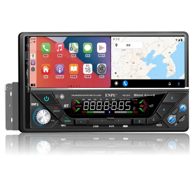 1 / Single Din Fixed Panel Car USB MP3 BT DSP Players