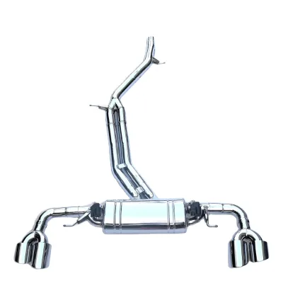 Factory Direct Selling Stainless Steel Pipe Full Exhaust Pipe for porsche 957 Cayenne 3.0T/ 3.6 / 4.8