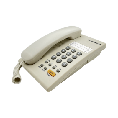Transparent Keyboard Corded PABX Office Phone with Landline Features for Office Use KX-T770313