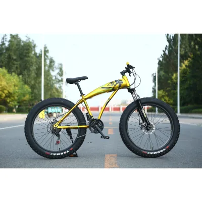 Sand, Snow, Muddy Road, 21-speed Carbon Steel Frame, 26-inch Spoke Wheels, Tubeless Tires bicycle