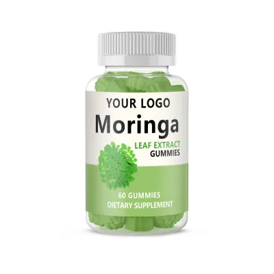 OEM Private Label Super Greens Moringa Leaf Extract Gummies Organic Moringa Gummies
