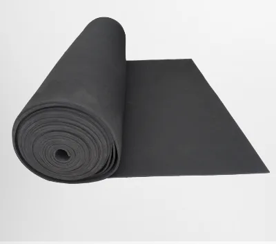 Sound Insulation Vibration Damping Processing Rubber Mat Roll for Building Flooring Material