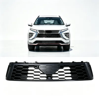 Car Accessories Auto Parts Standard Size Front Center Grille Matte Black for Mitsubshi Eclipse Cross 2022 2025