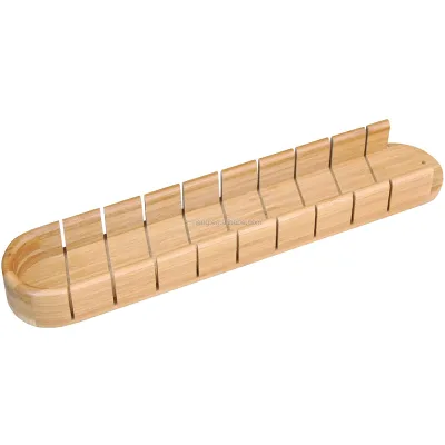 2024 Top Selling Bamboo baguette Cutting Board French Bread Bamboo Kitchen Accessory for Cutting Baguettes