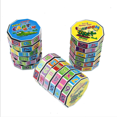 Digital Puzzle Game Numbers Arithmetic Cube Creative Kids Math Counting Toys Creative Mathematical Digital Cube Toy for Kids