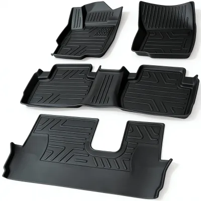 Waterproof Sports Branded Designer 3d Custom Rubber Universal Carpets Floor Car Mats with logo for MITSUBISHl Outlander 2014-21