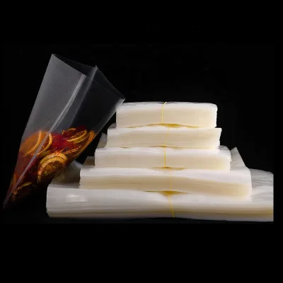 Custom Plastic  Vacuum Seal Bag Food Safe Vacuum Sealer Rolls for Food Preservation