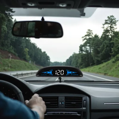 G2 Carplay HUD Head-Up Display with GPS Mode Windshield Projector Alarm System Overspeed Warning Universal Styling for All Cars