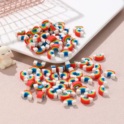 Hot Style Small Rainbow Pattern Erasers Adorable Stationery Items Ideal for Classroom Incentives and Educational Giveaways