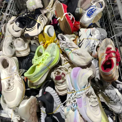 Wholesale Stocklot Used Women's Shoes Mixed Second Hand Shoes Design Low Moq