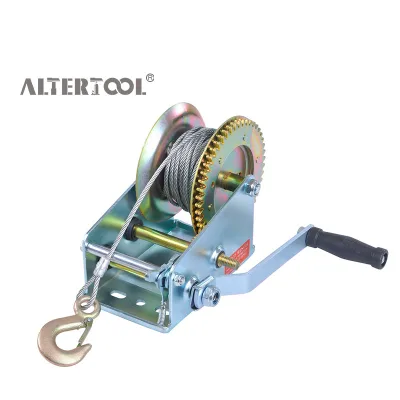 Pulling Set Metric Wire Tapping Tirfor Lidan Hand Winch Towing 1000lbs Hand Boat Winch For Garage Workshop Car Repair Tool