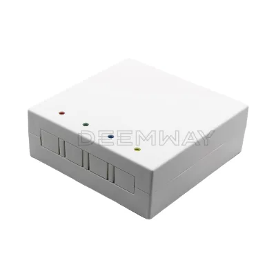 FTTH Outdoor 4 8 Core SC/LC Dust Shutter Adapter Splitter Terminal Box Fiber Optic Socket Panel Box Wall Fiber Faceplate