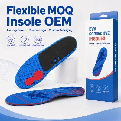 Wholesale Foot Care Healthy Man Full Length High Arch Eva Insoles for Men Shoes Orthotic Pro Insoles Arch Insole for Man Woman