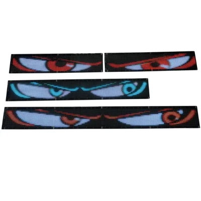 Custom Digital Display New Truck Demon Eye LED Flexible Screen Indoor Use for Airport Exhibition Hall Car-1 Year Warranty