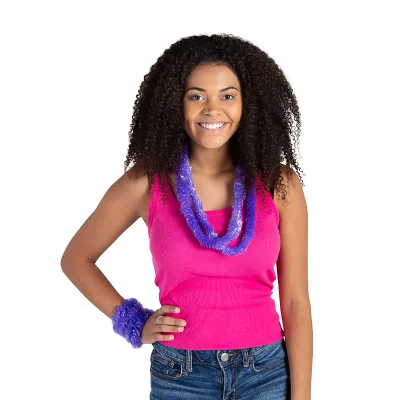 Plastic Lei Assortment Colorful Fun Vibrant Flower Lei Necklaces 100 Pc Assortment Pack for Hawaiian Themed Parties