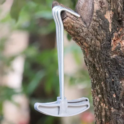Heavy Duty Tent Stake Puller with Ergonomic PP Handle for Easy Camping Peg Removal