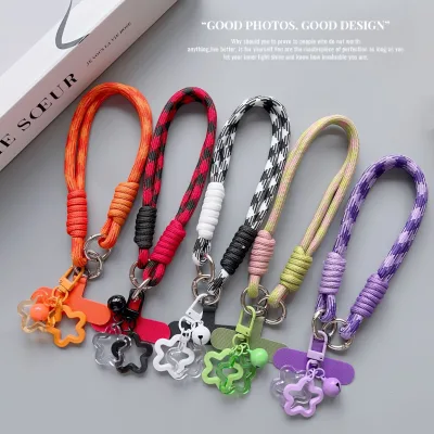 2026 Phone Lanyard Wrist Strap Phone Case Connection Piece Phone Case Universal Accessories Star Bell Portable Pendant