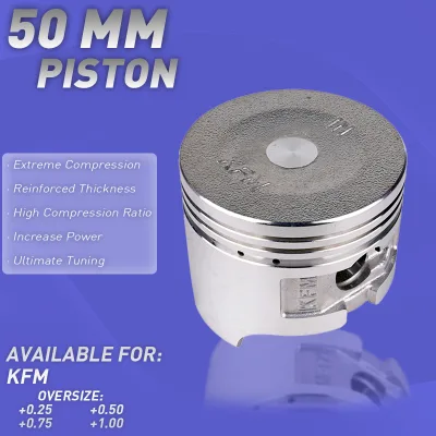 Perfectly Fitting WAVE100 Racing Piston Set for Honda KFM/KFL Series Motorcycles New Condition Piston & Parts