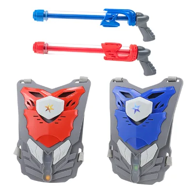 New Coming Swimming Pools Toy Long Range Firing Water Gun Toy Water Battle Armor for Adults and Children