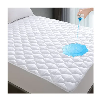 Hot Selling Factory Luxury Cheap Soft Silicone Mattress Protector Topper Waterproof Cover