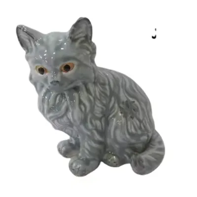Vintage Ceramic Chihuahua Puppy Standing Figurine Statue Hand Painted