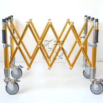 Manual Power Funeral Casket Coffin Trolley Folding Emergency Medical Supplies Training Truck for Church Use First-Aid Devices