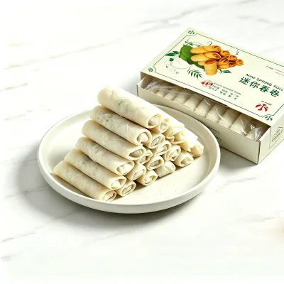 Factory Direct 1oz Frozen Vegetable Spring Rolls Bulk Order Frozen Appetizers Competitive Price for Importers