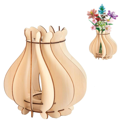 Wooden Vase