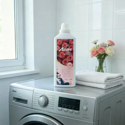 Liquide Powerful Laundry Detergent for Apparel Floral Fragrance with Long-Lasting Color Protection and Cleaning Products