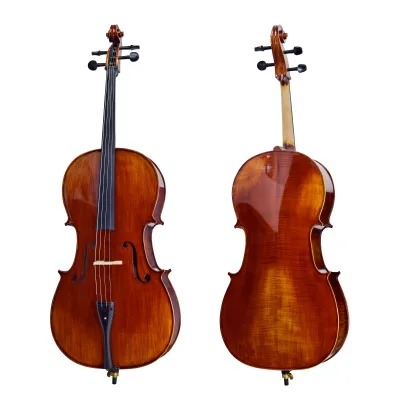 OEM Music Instruments All Solid Spruce Cello with Cello Bow and Cello Bows