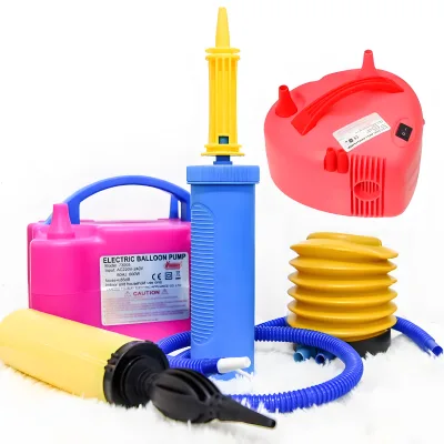Electric Double Layer Balloon Inflator PP Material Children's Birthday Party Supplies Single Item Premium Foil Accessories
