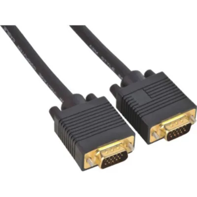 OEM VGA Cable HD 15-pin Male to VGA 15-pin Male Cable, Gold Plated