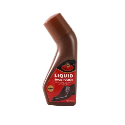 Liquid Shoe Polish 75ML Bottle Sponge Applicator Long-Lasting Colorless Cleaning Instant Shine Nourishing Anti-Mildew for Women