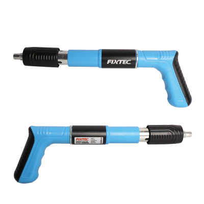 FIXTEC Manual Steel Nail Gun Tool 5 Speed Adjustable Wall Nail Guns Concrete Nail Gun