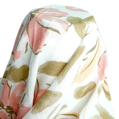 For Pants Gots Certified Cotton Linen Fabric Printed