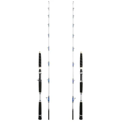 High Quality 1.68m 2 Section EVA Handle Light Saltwater Fishing Jigging Rod