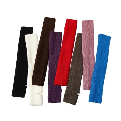 Factory Wholesale Latin Ballet Dance Leg Cover Woolen Knitted Sports Protective Leg Warmer Stepping on the Foot Warm Yoga Socks