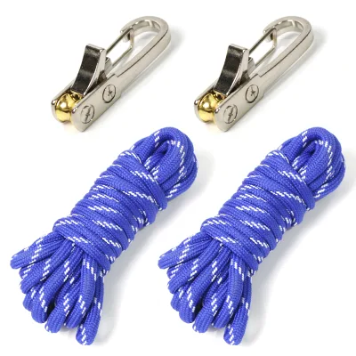 Tent Rope Tensioners Rope Tightener With Roller Adjustable Paracord Guyline Tensioner Rope Tighten Tool for Outdoor Enthusiasts