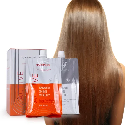 Hot Sale Anti Frizz Styling Straightener Repair Damaged Professional Permanent Hair Straightening Cream for Salon