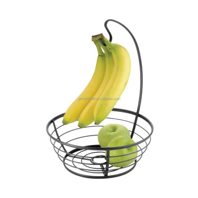 OEM Metal banana holder fruit holder fruit bowl with banana stand