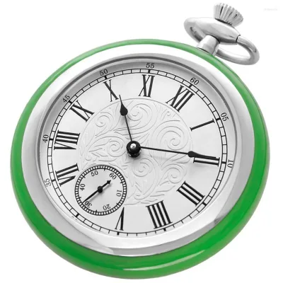 Unique Wholesale Creative New Arrival 316L Stainless Steel Resin Pocket Watch Stone Mechanical Modern Men with Chain