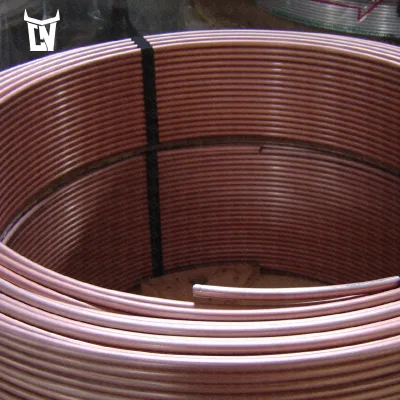 Popular Custom Dimension Corrosion Resistant Easy Bending Feature for Household Water Heater Assembly Copper Tube