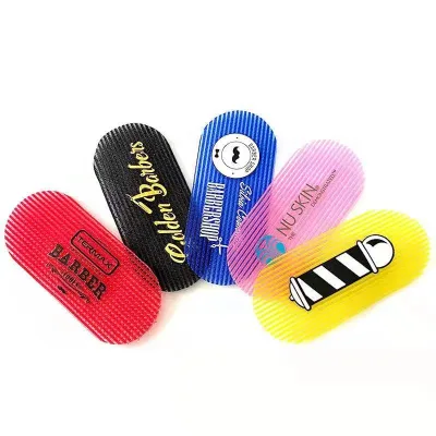 Custom Logo Printing Reusable Velcroes Hook Loop Gripper for Barber Hair Hair Accessories Hair Grippers