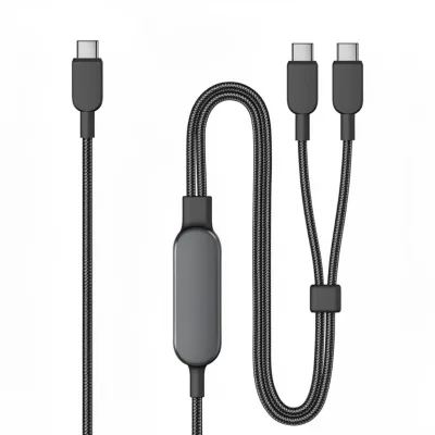 Budi 1.2m  Cable 4 FT 3-in-1 USB C Cable 100W Max Fast Charging for iPhone 17 17 Pro Max 16 SeriesMacBook Air Pro More
