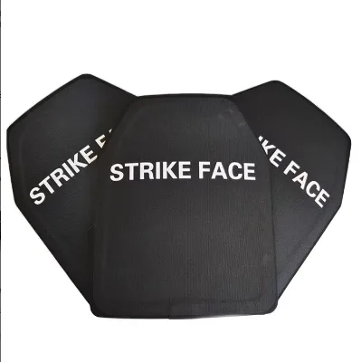 Factory Price Alumina Ceramic Bullet-Resistant Waist Plate 150150 Single-Curve Design Tactical Waist Side Panel