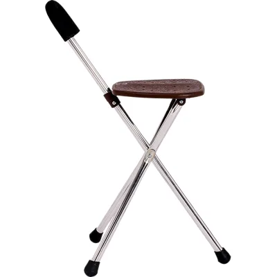 Crutches for the Elderly with Stool Crutches for the Elderly Are Lightweight, Foldable and Retractable Crutches Chairs for the E