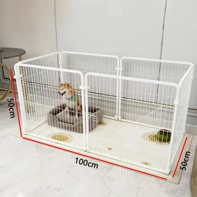 Modern Wire Pet Fence for Small Pets and Babies Iron Material Safe Wireless System Factory Direct Discount